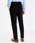 Tommy Hilfiger Men's Modern-Fit Solid Corduroy Pants Black 44x30