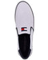 TOMMY HILFIGER Men's Roaklyn Twin Gore Slip-On Sneakers White Size 9.5M