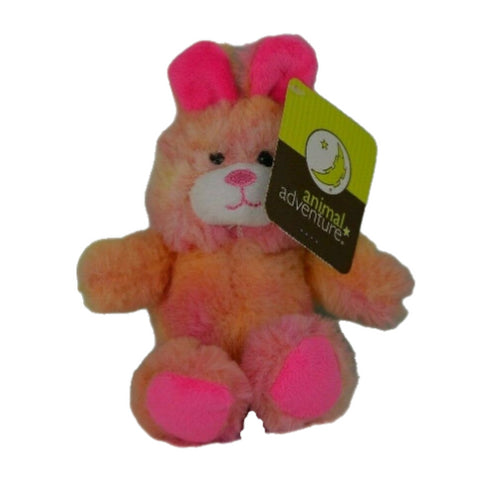 ANIMAL ADVENTURE Pink Bunny Rabbit Stuffed Animal 8" New
