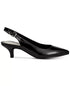 EASY STREET Faye Slingback Kitten-Heel Pumps Black Size 8W