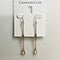Charter Club Rose Gold Crystal Linear Drop Earrings NEW 34.50