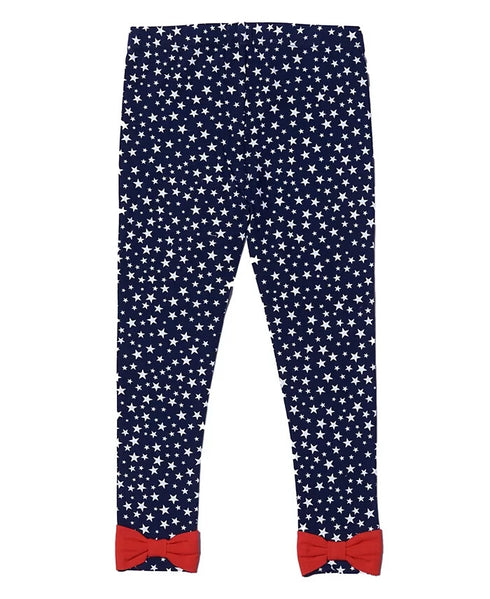 EPIC THREADS Toddler Girls Americana All Over Print Leggings Peacoat Size 4T