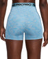 Nike Women's Pro 3" Training Shorts Turquoise XL
