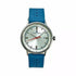 Lucky Brand Fairfax Genuine Suede Band 40mm Watch 50m Water Resistant Blue