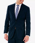 Haggar JMH Men's Premium Stretch Classic Fit Suit Jacket Dark Navy 46R