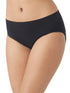 Wacoal L101242 Black Feeling Flexible Seamless Hipster Panty Size L