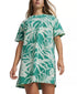 Puma Women's Essential Palm Resort Short-Sleeve T-Shirt Dress Fresh Mint S