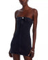Alexanderwang. T Stretch Denim Tube Dress Gray 4
