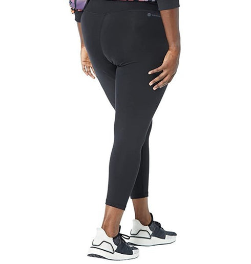 adidas Plus Size Train Essentials High-Waisted 7/8 Leggings Black 2X