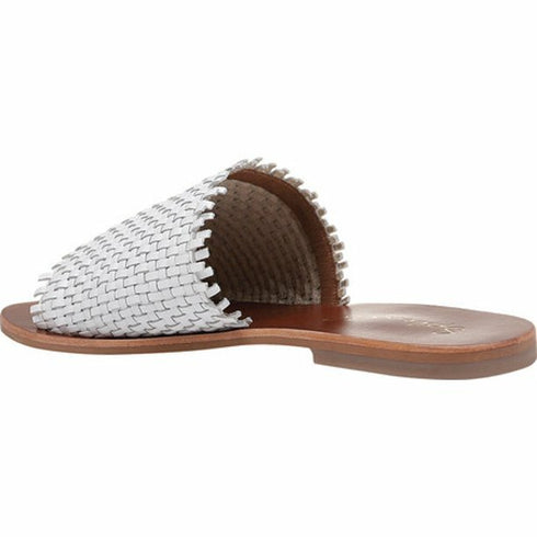 Splendid Women's Truth Leather Sandal White Size 5.5 M