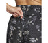adidas Women's Own The Run Floral-Print Pull-On Shorts Black L