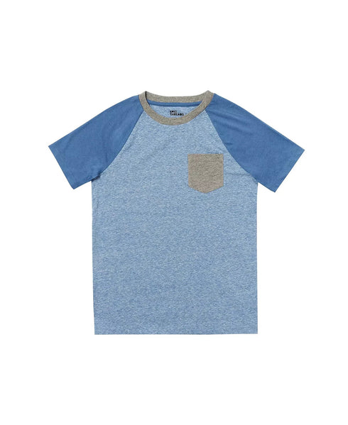 EPIC THREADS Big Boys Short Sleeve Pocket Tee Blue Size XL (18/20)
