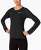Nike Dry Running Top Black - Size XS