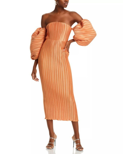 L'IDEE Sirene Pleated Gown Valencia 12
