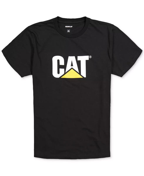 CATERPILLAR Men's Logo Graphic T-Shirt Black Size Large