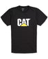CATERPILLAR Men's Logo Graphic T-Shirt Black Size Large