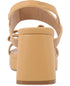 Journee Collection Women's Brookan Platform Block Heel Dress Sandals Tan 7.5M