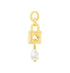 Kate Spade New York Lock And Spade Pearl Drop Earrings Gold