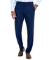 Perry Ellis Portfolio Mens Modern-Fit Heather Solid Estate Blue Size 32x32