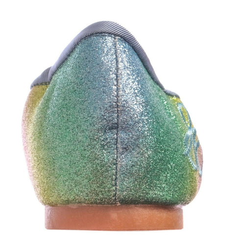 Sam Edelman Rainbow Ombre Felicia Ballet Classic Flat Girl's US Size 12 youth