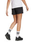 adidas Women's Essentials Small Logo Fleece Shorts Black L