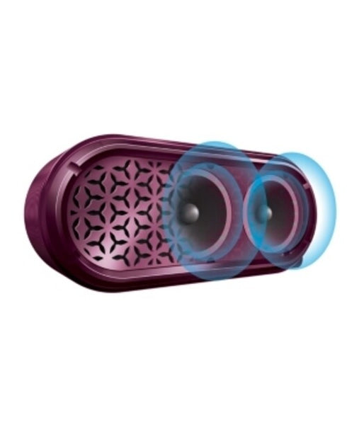 Brookstone Wireless Pill Speaker Bluetooth V5.0 Dynamic Sound Enhance Audio.