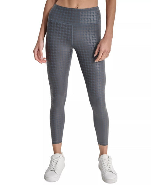 DKNY Sport Women's High-Rise 7/8 Workout Leggings Turbulence XL