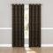 Eclipse Patricia 52-Inch by 63-Inch Blackout Grommet Single Curtain Panel Choc.