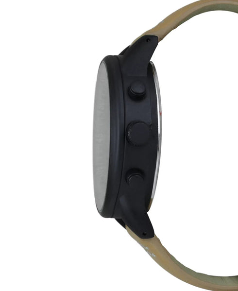 I.N.C. INTERNATIONAL CONCEPTS Men's Tan Strap Watch 44mm