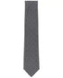Club Room X7345 Men's Classic Dot Tie, Black, One Size