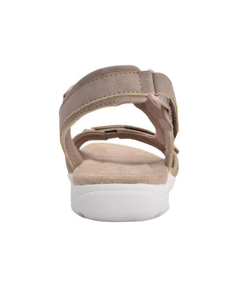 Easy Spirit Lake3 Sporty Sandals Taupe Size 10W