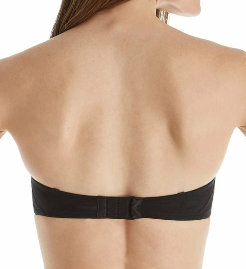 On Gossamer Next To Nothing Plunge Strapless Bra Black 34A