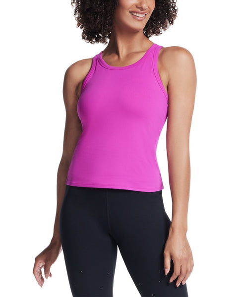 Skechers Women's GoWalk Shelf-Bra Tank Top Deep Fuchsia S