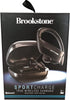 Brookstone Sport Charge True Wireless Earbuds Sweat-Proof / Noise-Reducing Black