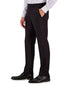Armani Exchange Men's Slim-Fit Black Windowpane Wool Suit Pants 34X32