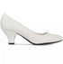 Easy Street Fabulous Pumps Round Toe Solid Slip On White 7.5W