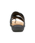 Easy Spirit Women's Westly Strappy Slip-On Sandals Black Size 9.5W