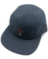 Sun + Stone Mens Mushroom Graphic Hat in Denim Blue-O/S
