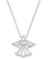 Giani Bernini Cubic Zirconia Angel 18" Pendant Necklace Sterling Silver