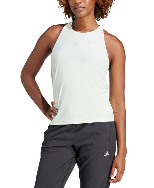 adidas Women's Own The Run Tank Top Linen Green L