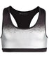 Ideology Big Girls Foil Ombré Sports Bra Size 16 Plus