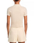 Alice and Olivia Meda Polo Sweater Oatmeal Soft XL
