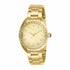 INVICTA WILDFLOWER WOMENS QUARTZ 35 MM GOLD CASE GOLD DIAL - MODEL 28826