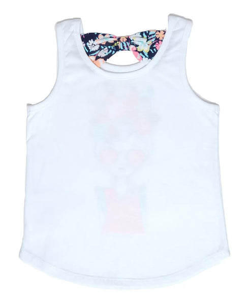 EPIC THREADS Toddler Girls Graphic Bow Back Tank Size 6X