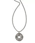 ALFANI Hematite-Tone Pavé Multi-Circle Pendant Necklace, 36" + 2" ext