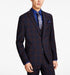 Bar III Men's Slim-Fit Suit Jackets Burgundy Blue Size 40L