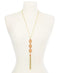 INC International Concepts Bead & Chain Tassel Pendant Necklace (26+3)