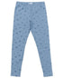 EPIC THREADS Big Girls All Over Jacquard Print Legging Blue Stone Ash Size L