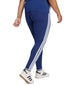 adidas Plus Size Essentials 3-Stripes Cotton Leggings Blue White 1X