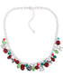 HOLIDAY LANE Silver-Tone Garland Statement Necklace, 18" + 3" ext